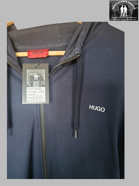 Hugo Full Zip Hoodie - PL432 - Gentlemens Resale
