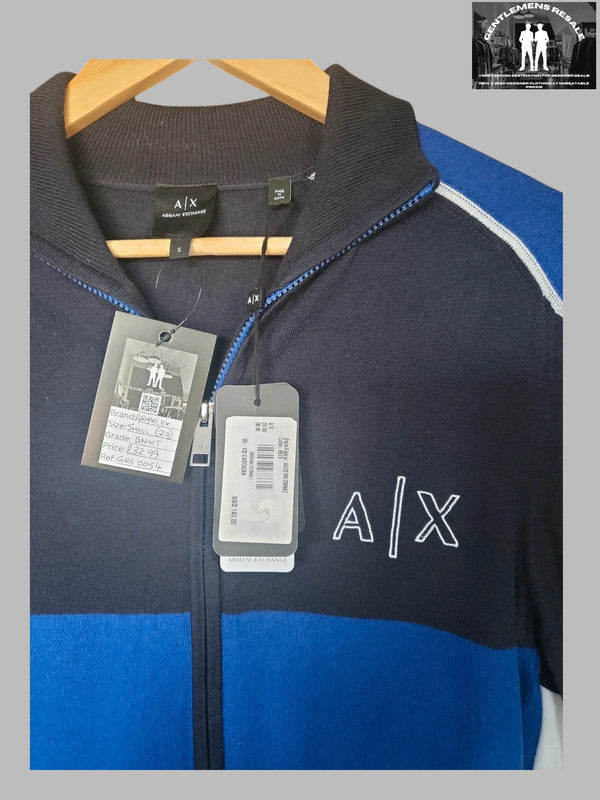 Armani Exchange Thin Knit Hoodie - GRS0054 - Gentlemens Resale