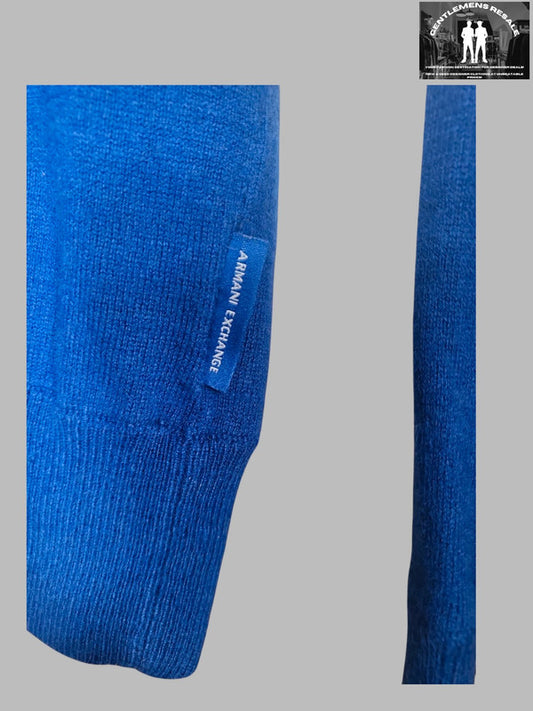 Armani Exchange Thin Knit Hoodie - GRS0054 - Gentlemens Resale