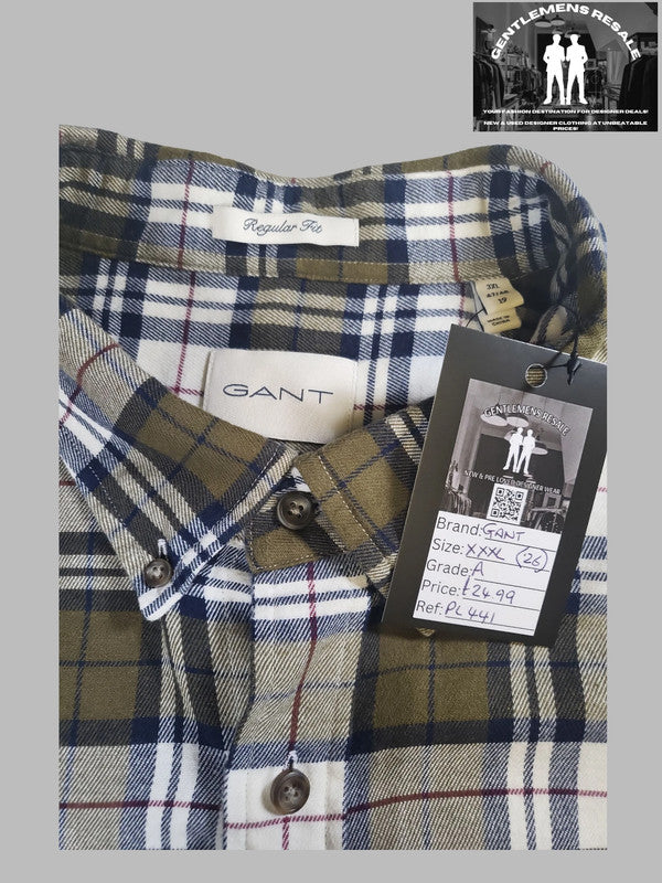 GANT "Flannel" Long Sleeve Shirt - PL441