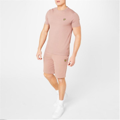 Lyle And Scott Mens Short Sleeve Casual Basic Logo T Shirt - π