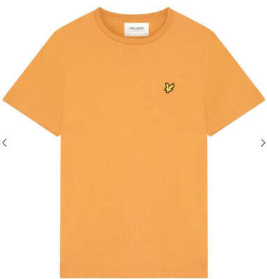 Lyle And Scott Mens Short Sleeve Casual Basic Logo T Shirt - π
