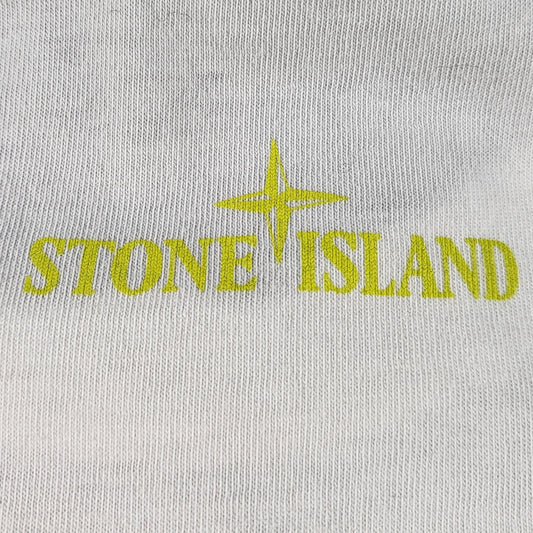 Stone Island T-Shirt ( half a Stone Island logo front) - Gentlemens Resale