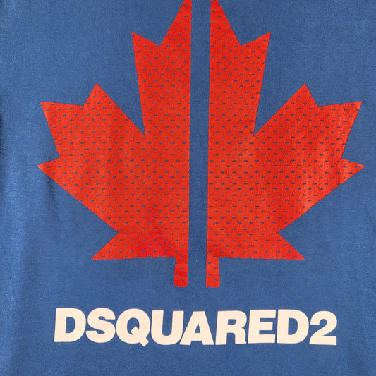 Dsquared T-Shirt (Large red logo front) - Gentlemens Resale