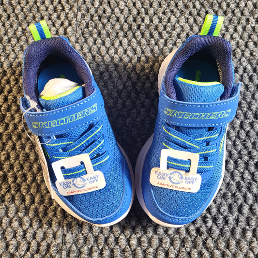 Skechers Lightweight Gore & Strap Trainers - Gentlemens Resale