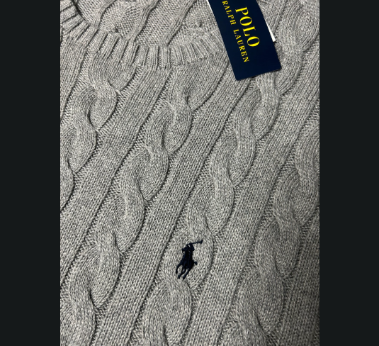 Ralph Lauren Cable Knit Jumper - (PL252)