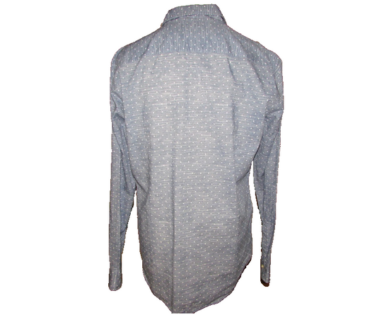 Pre Loved - Hugo Boss Long Sleeve Slim Finest Italian Fabric Shirt (PL176) - Gentlemens Resale