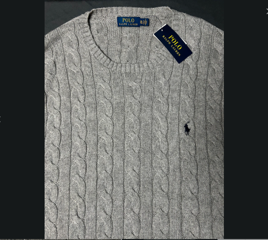 Ralph Lauren Cable Knit Jumper - (PL252)