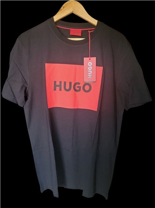 Hugo Dulive Box Logo T-Shirt - Gentlemens Resale