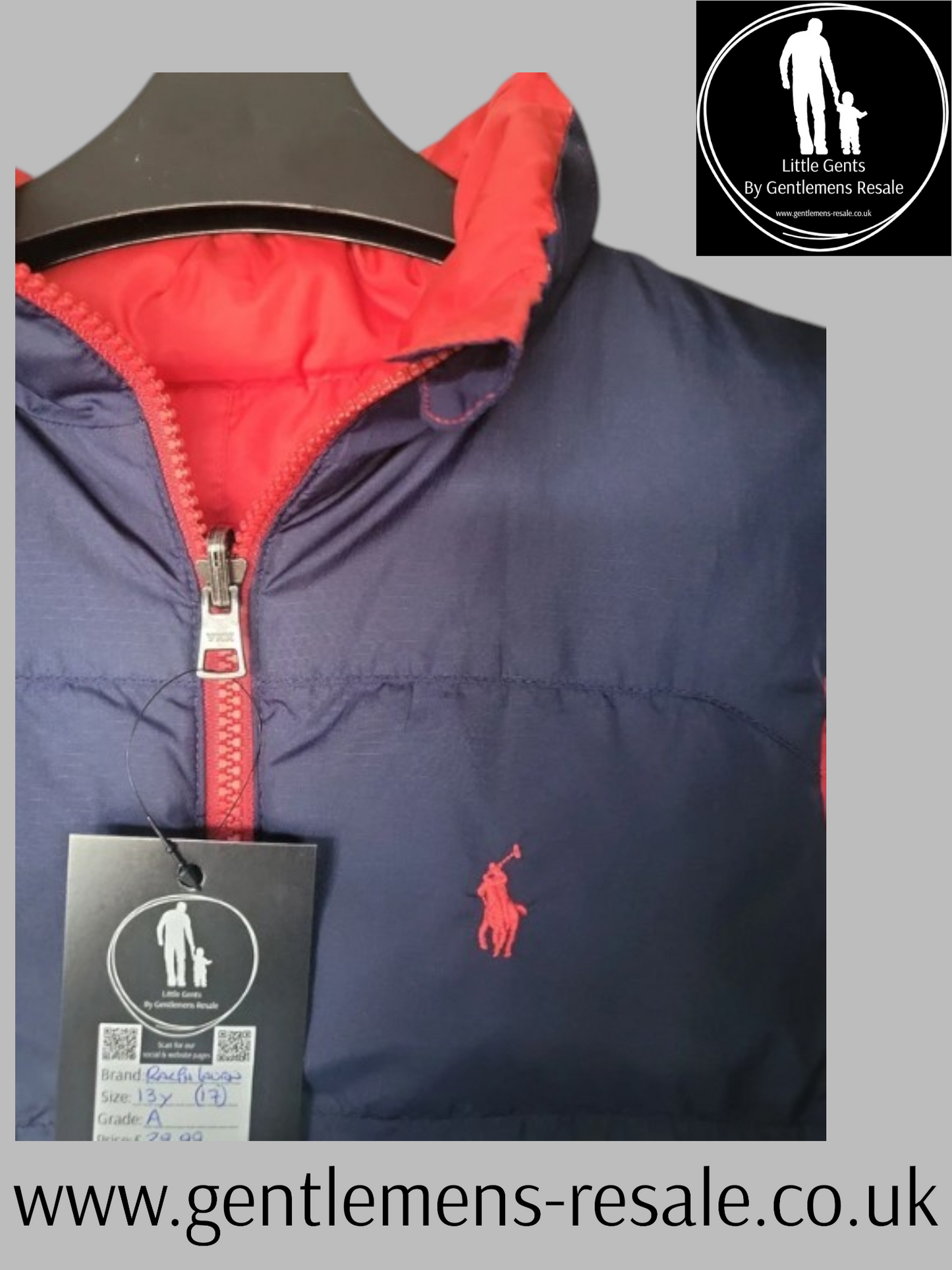 Ralph Lauren Reversable Gilet - BRS0014