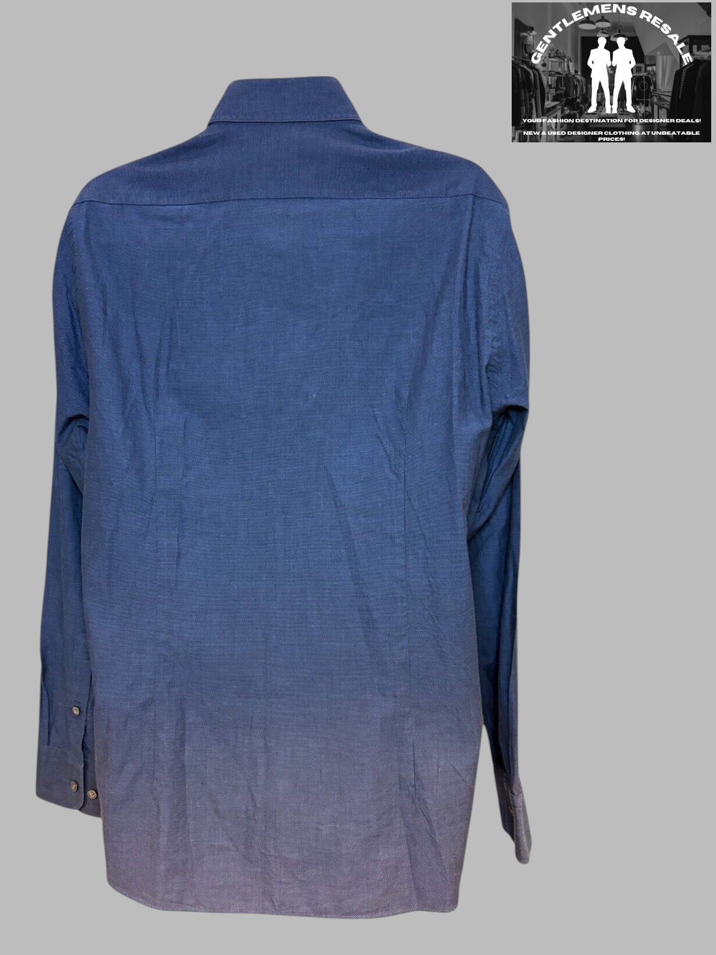 Pre Loved - Hugo Boss long sleeve shirt - Tailored Cotton Cashmire (PL107)