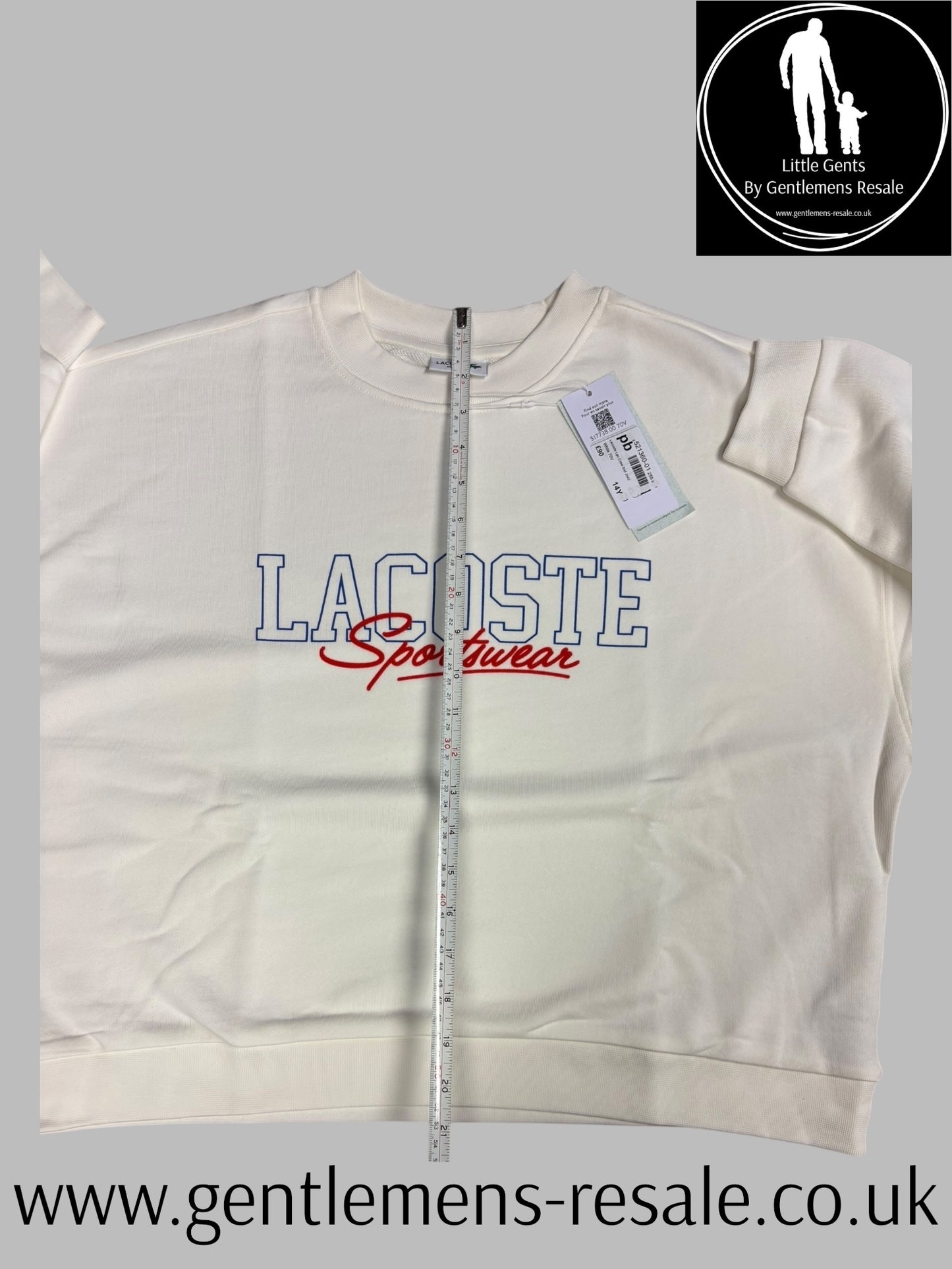 Lacoste Logo Crew Sweatshirt - Gentlemens Resale