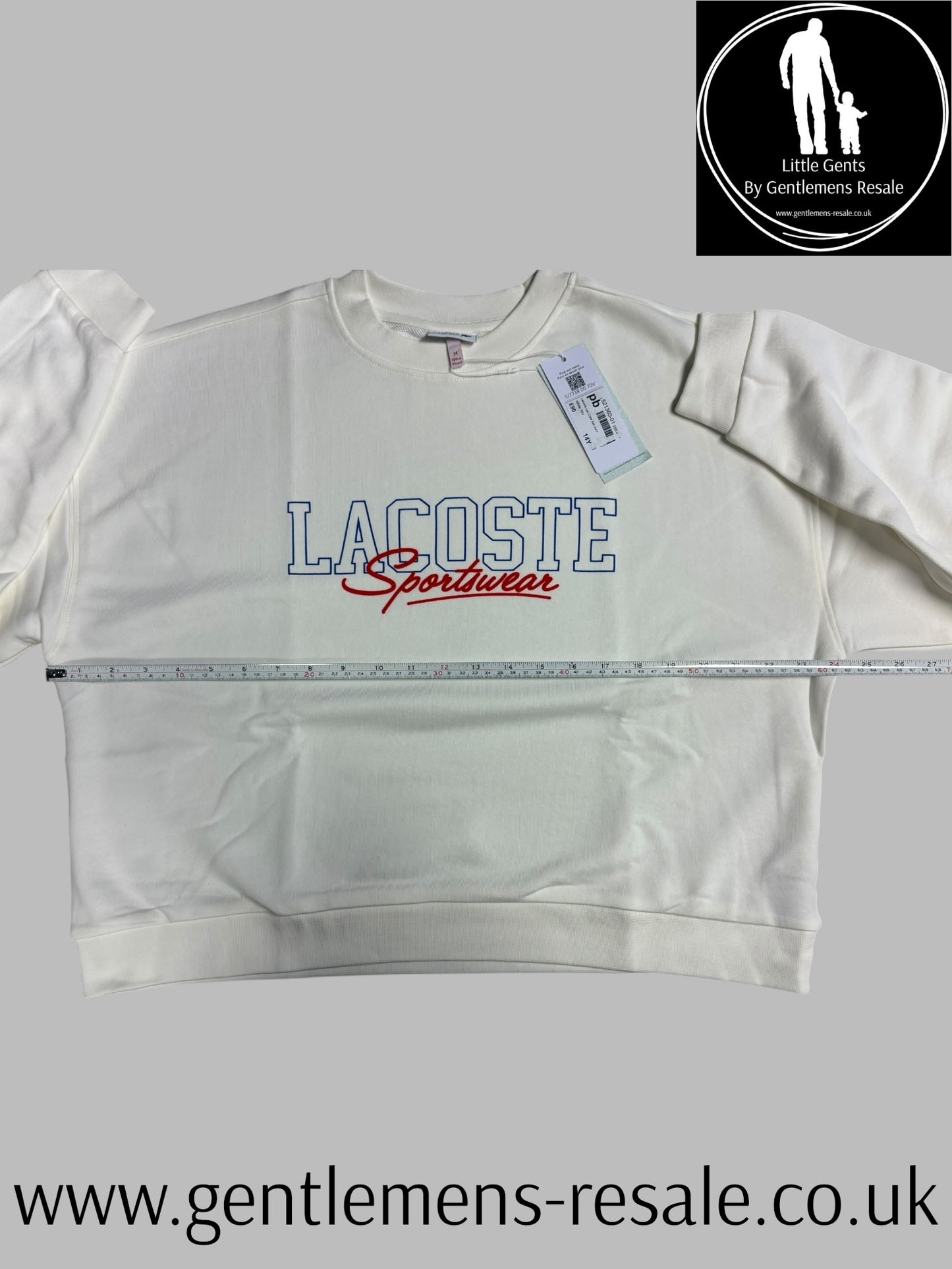 Lacoste Logo Crew Sweatshirt - Gentlemens Resale