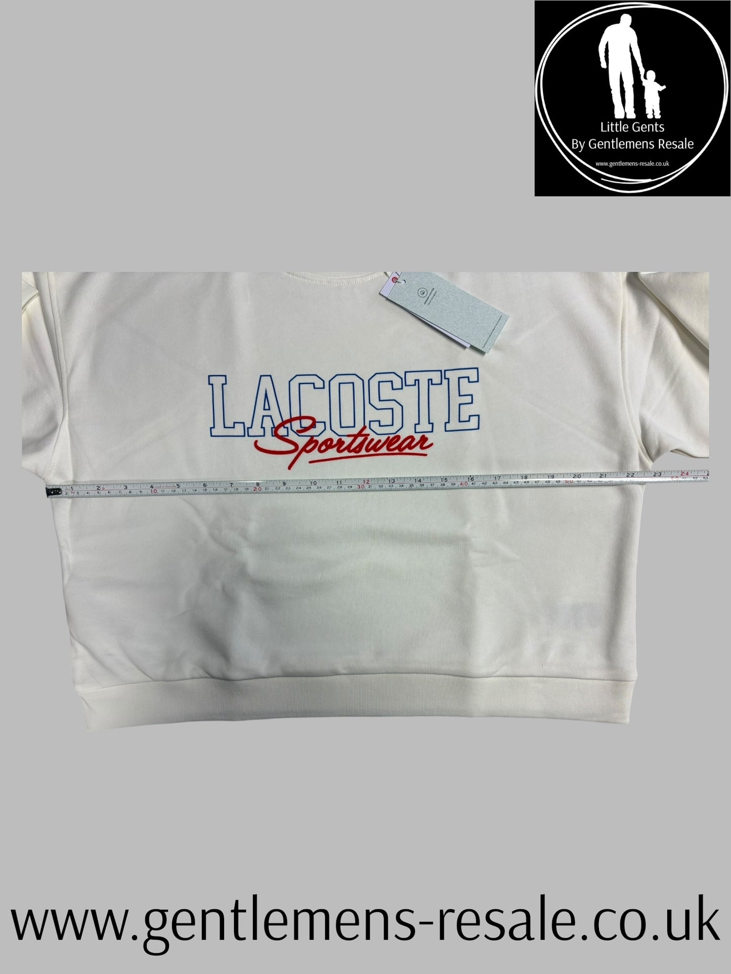 Lacoste Logo Crew Sweatshirt - Gentlemens Resale