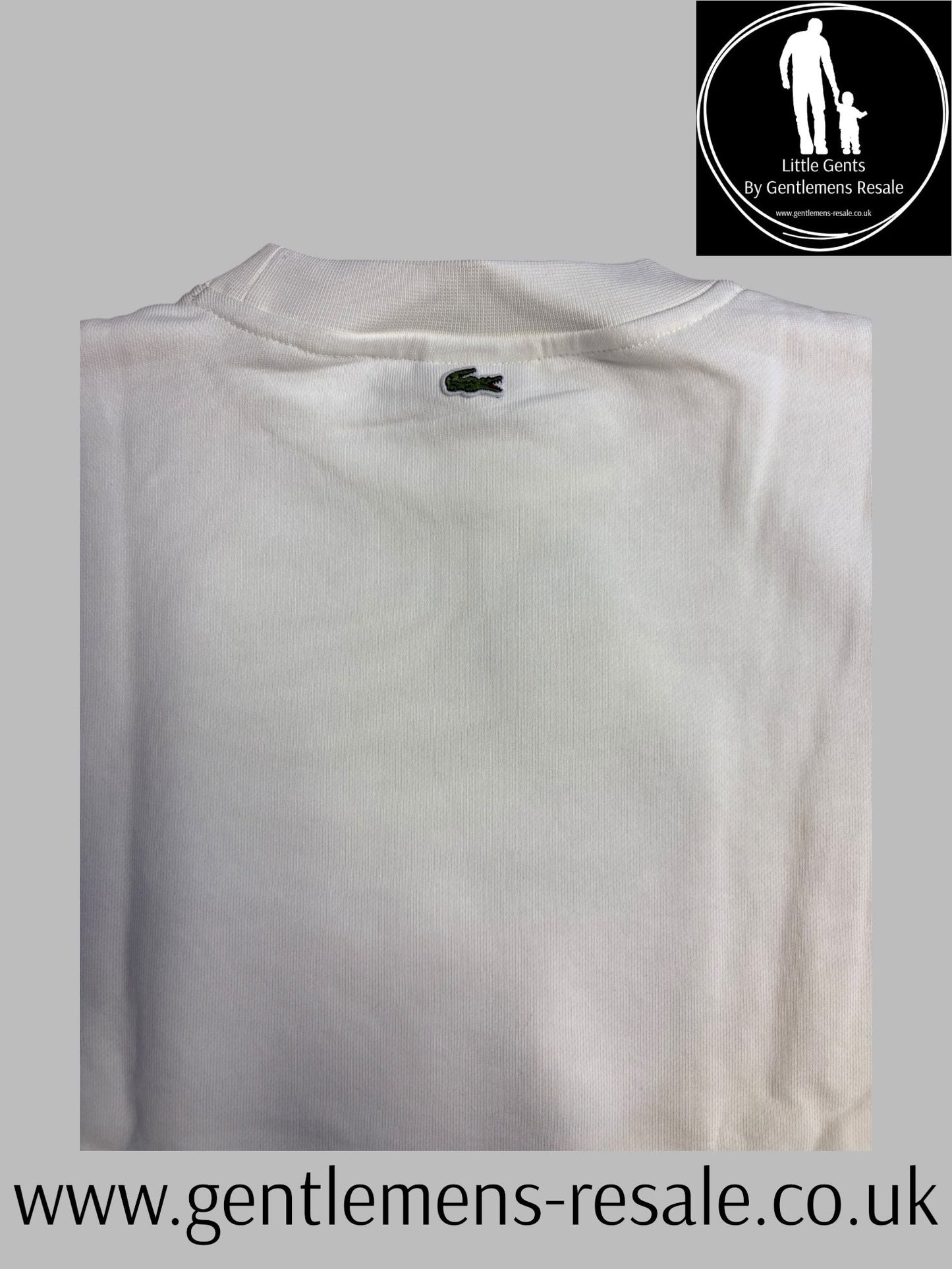 Lacoste Logo Crew Sweatshirt - Gentlemens Resale