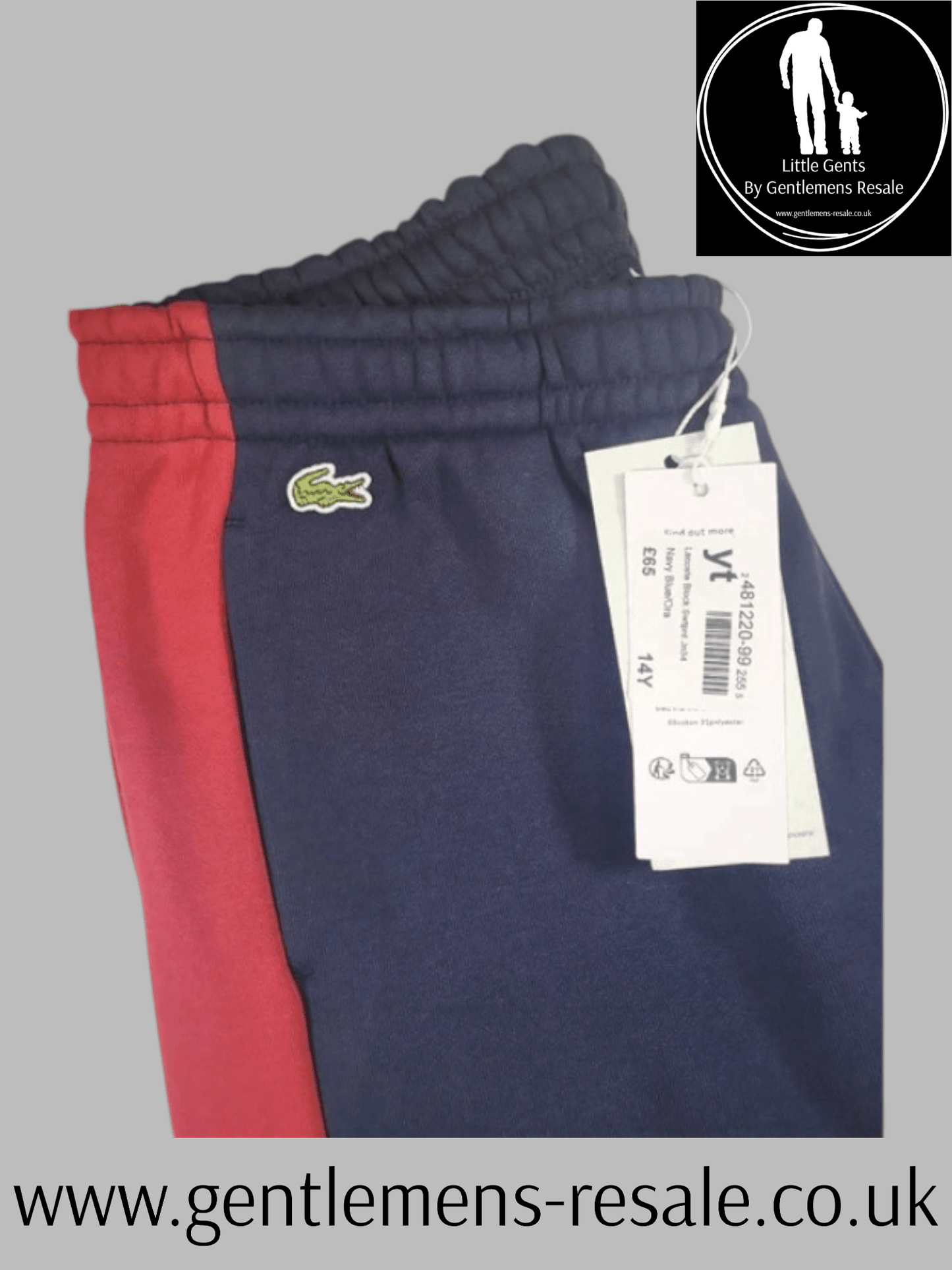 Lacoste Block Colour Jogging Bottoms - BRS0092 - Gentlemens Resale