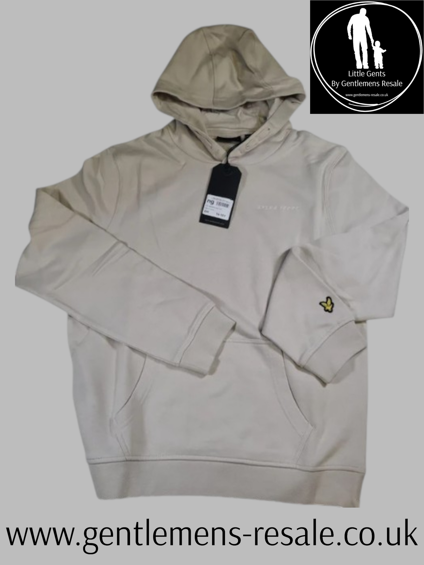 Lyle & Scott Script Hoodie - BRS0097 - Gentlemens Resale