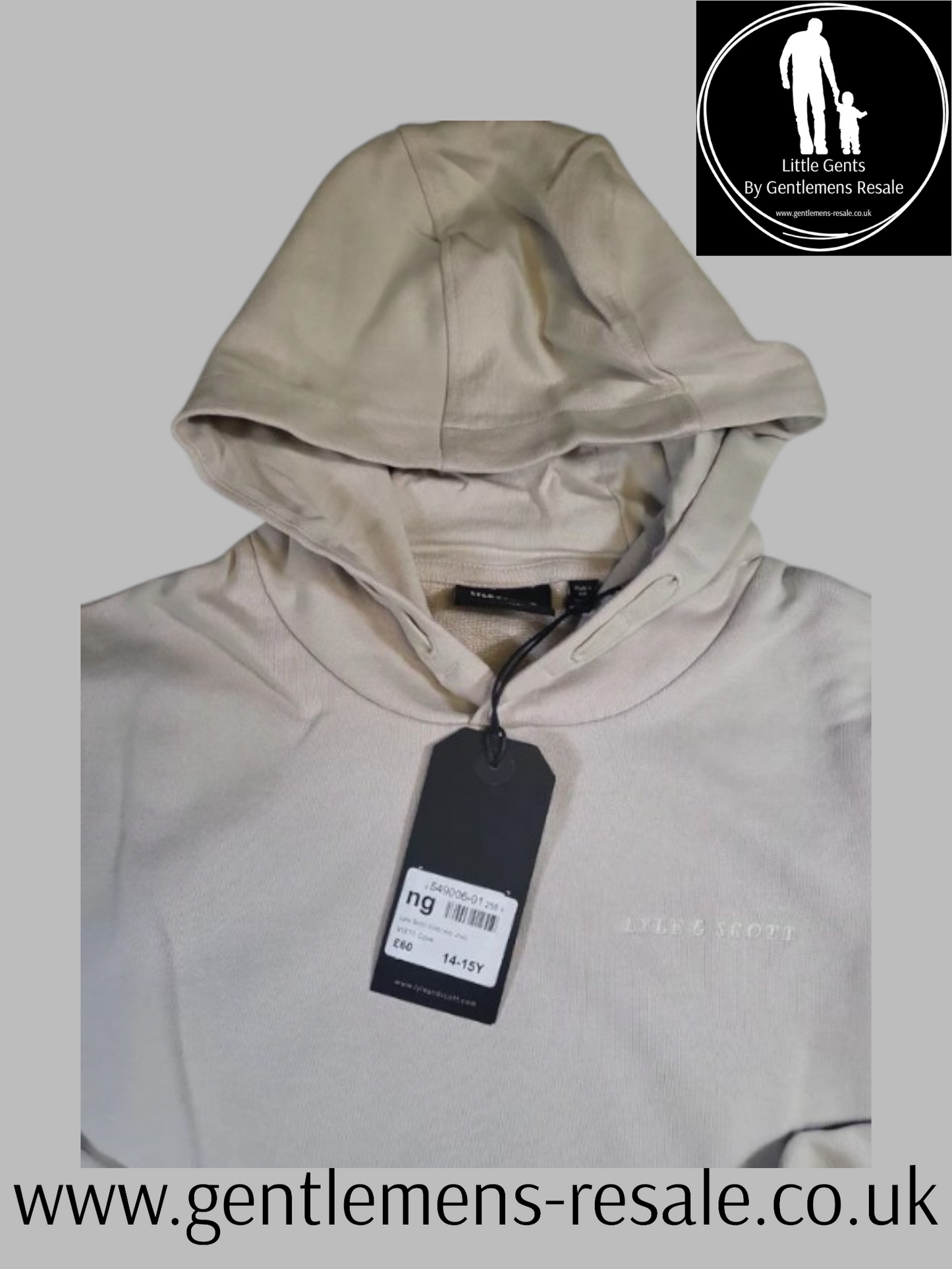 Lyle & Scott Script Hoodie - BRS0097 - Gentlemens Resale