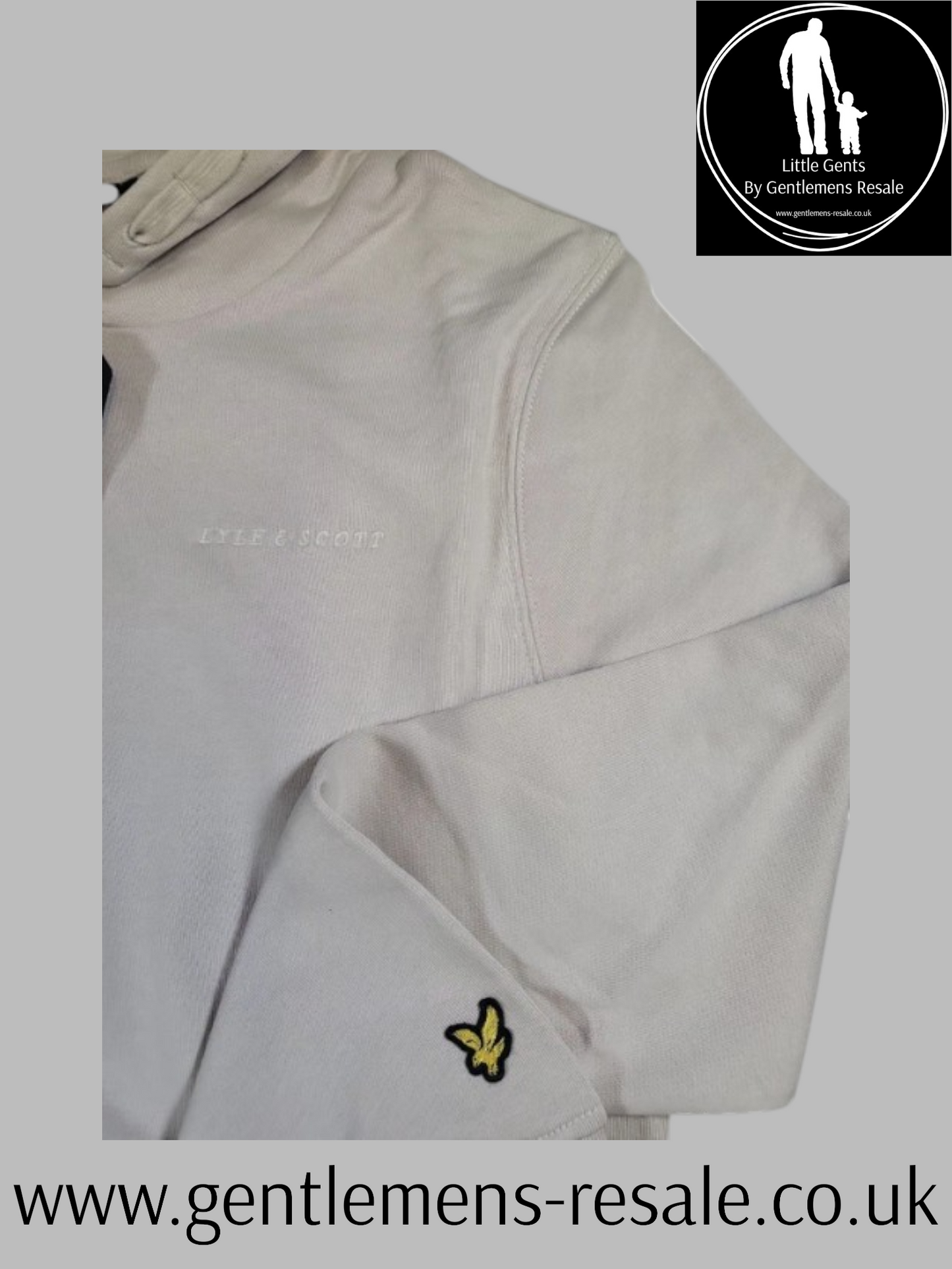 Lyle & Scott Script Hoodie - BRS0097 - Gentlemens Resale