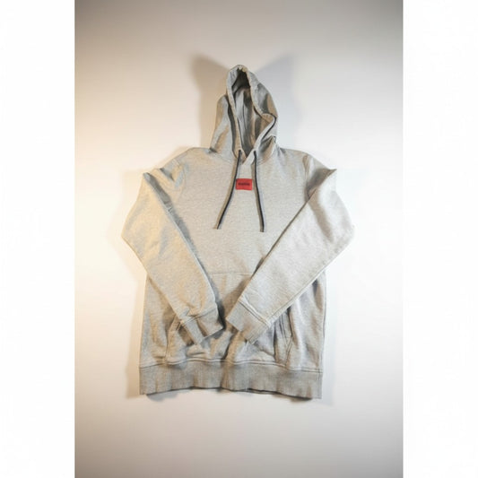 HUGO Grey Hoodie (Pre‑Loved, Size M) - Gentlemens Resale