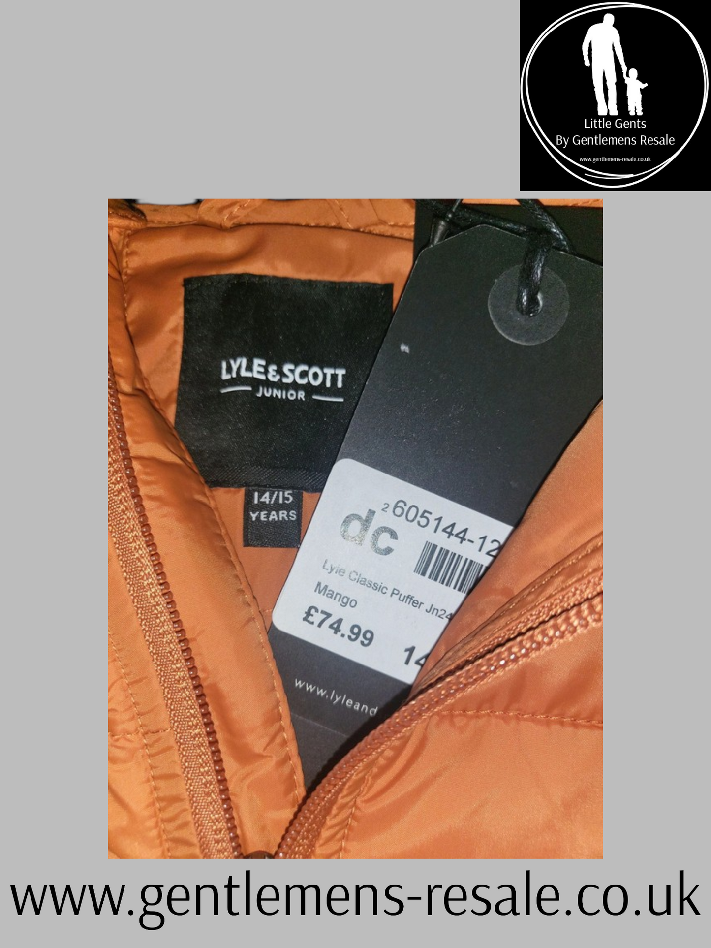 Lyle & Scott Puffer Jacket - Gentlemens Resale