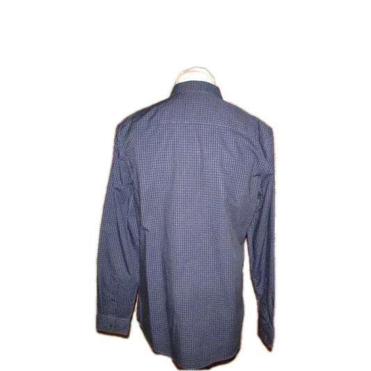 Pre Loved - Calvin Klein Long Sleeve Smart Check Shirt - PL155 - Gentlemens Resale