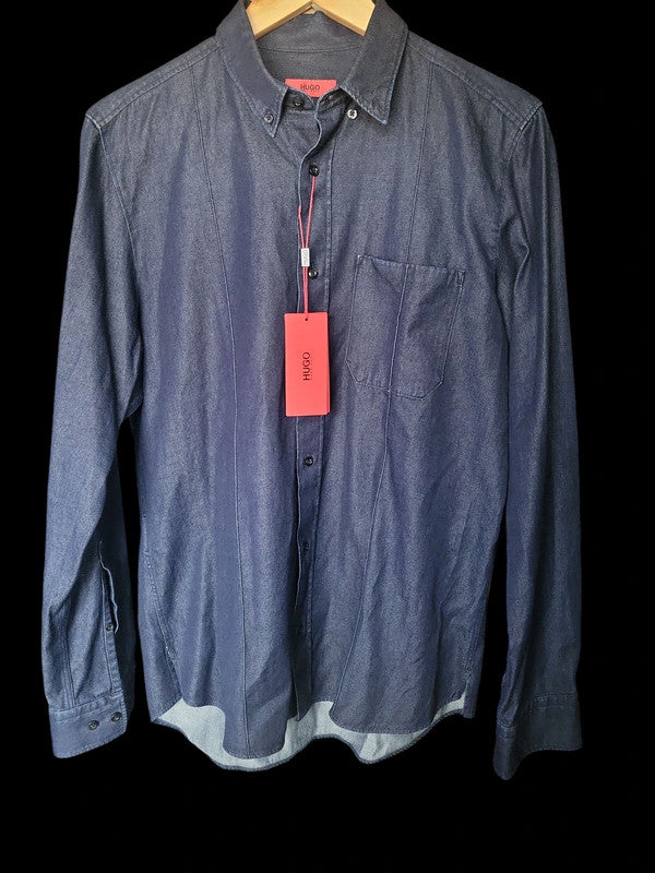 HUGO Denim Shirt - PL422 - Gentlemens Resale