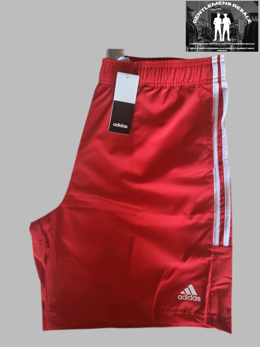 Adidas Chelsea 3 Stripe Shorts - 🆕 - Gentlemens Resale