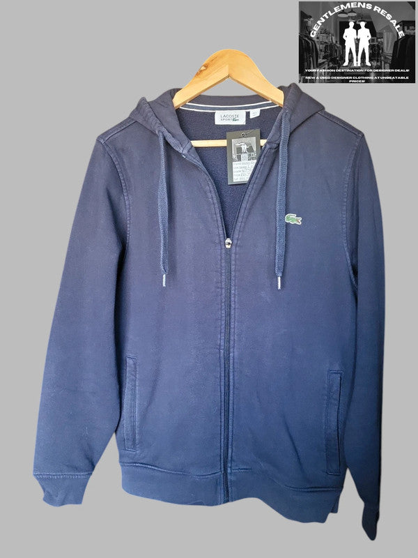 Lacoste Sport Full Zip Hoodie - GRS0041 - Gentlemens Resale
