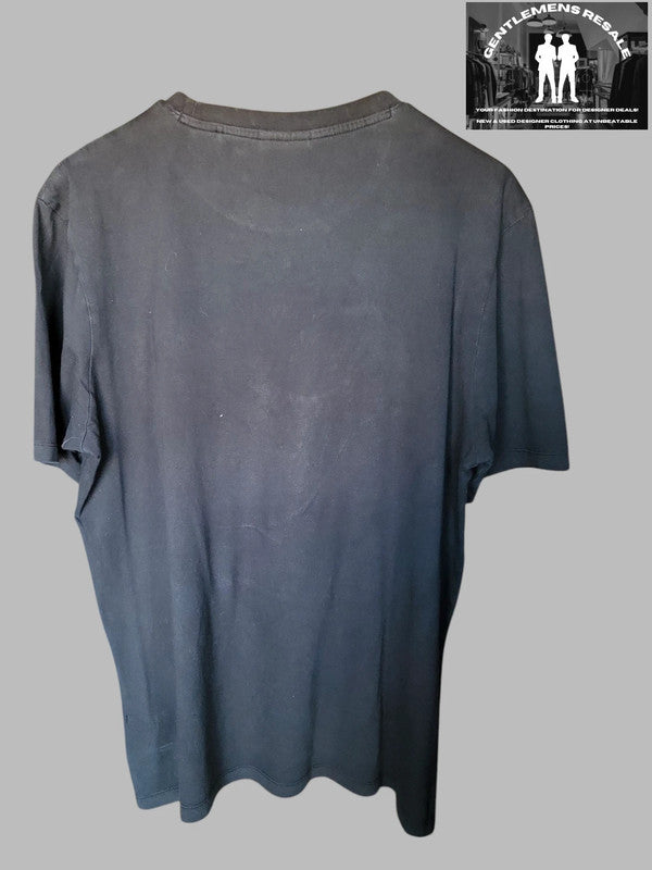 Hugo T-Shirt with Red Logo - GRS0042 - Gentlemens Resale