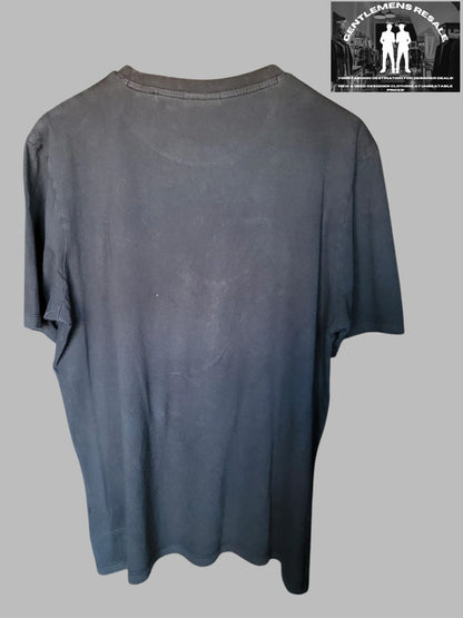 Hugo T-Shirt with Red Logo - GRS0042 - Gentlemens Resale
