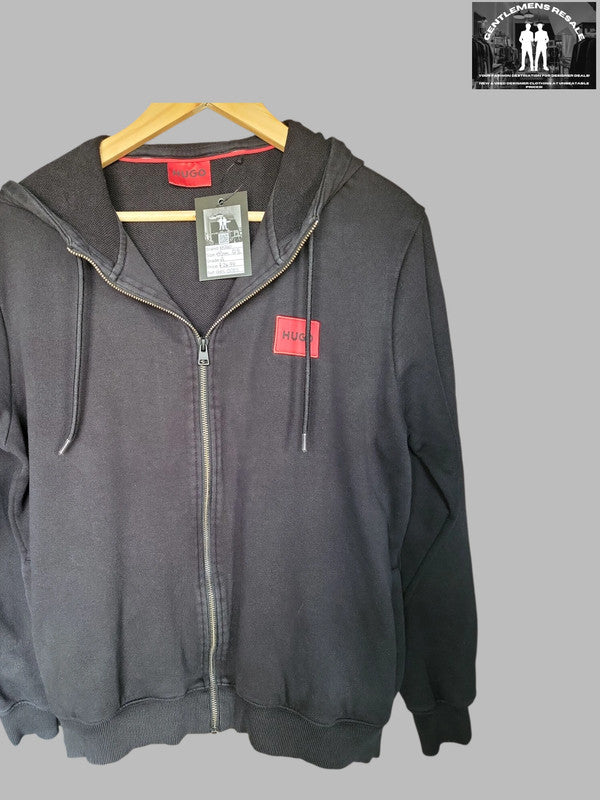 HUGO Full Zip Hoodie - GRS0083 - Gentlemens Resale