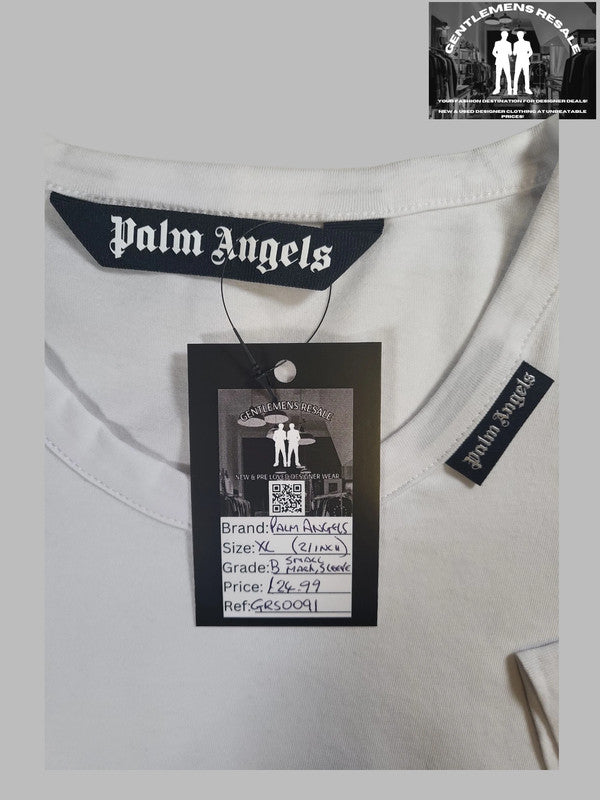 Palm Angels Essential T Shirt - GRS0091 - Gentlemens Resale