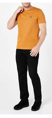Lyle And Scott Mens Short Sleeve Casual Basic Logo T Shirt - 🆕