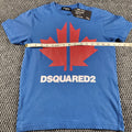 Dsquared T-Shirt (Large red logo front) - Gentlemens Resale