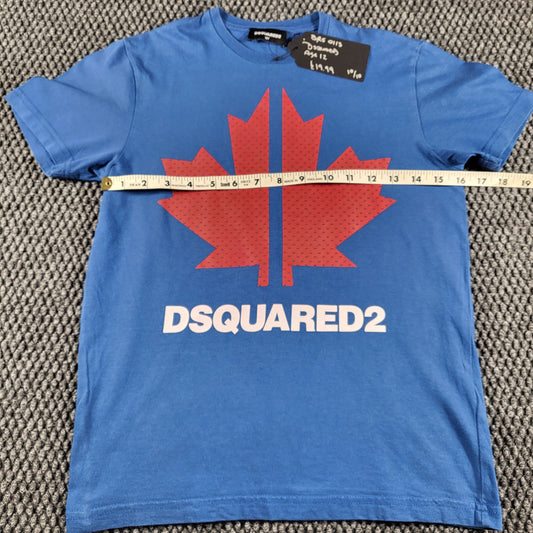 Dsquared T-Shirt (Large red logo front) - Gentlemens Resale