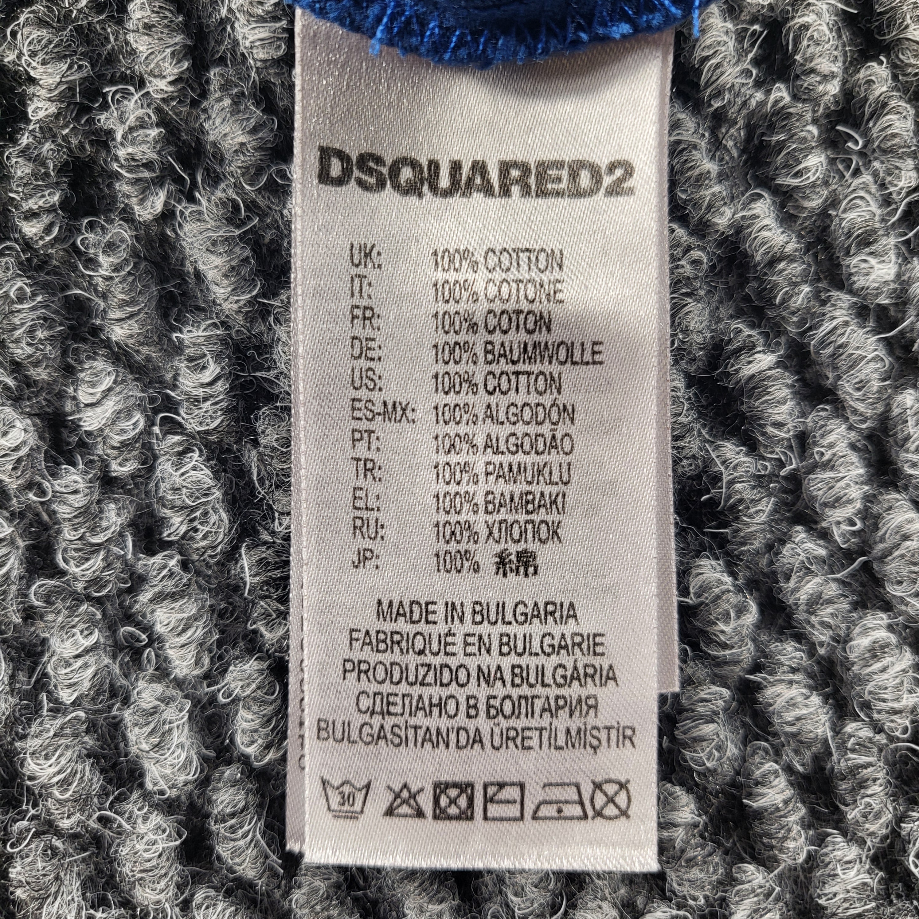 Dsquared T-Shirt (Large red logo front) - Gentlemens Resale