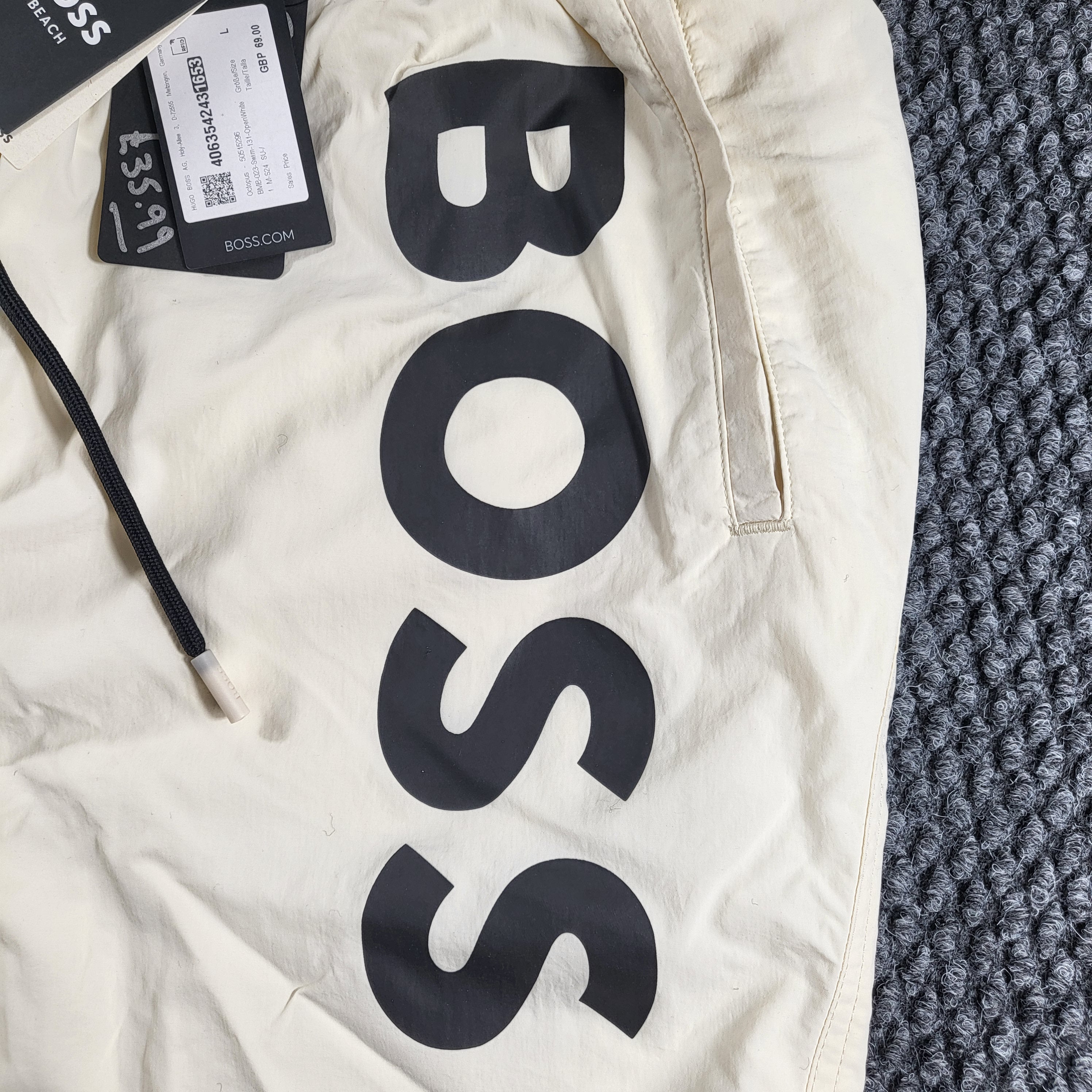 Boss "Octopus" Swim Shorts - Gentlemens Resale