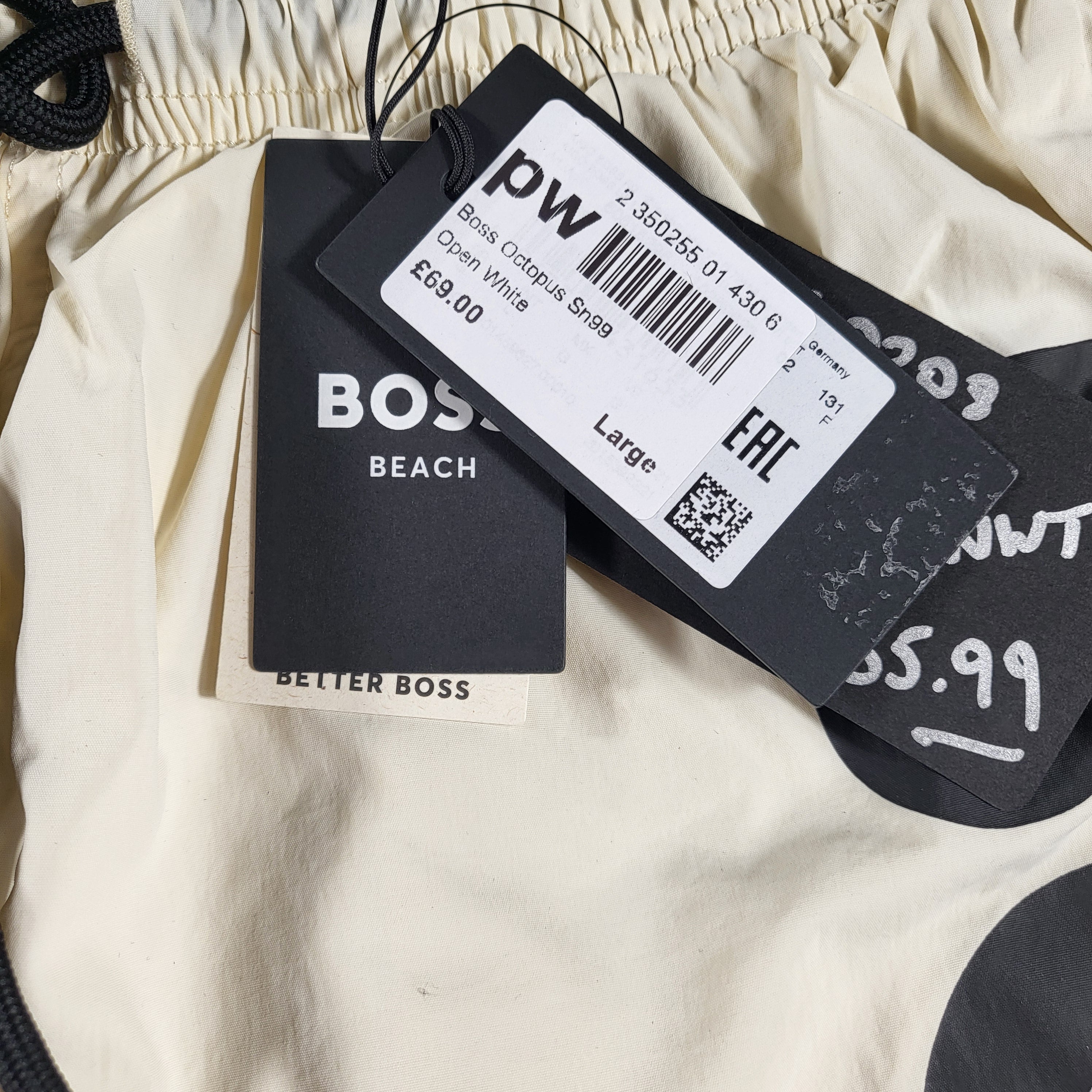 Boss "Octopus" Swim Shorts - Gentlemens Resale
