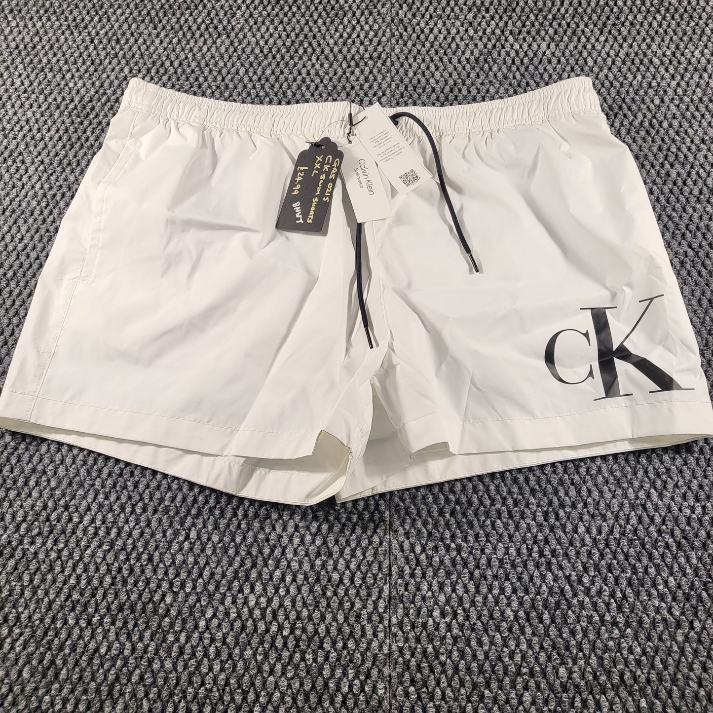 Calvin Klein Large Logo Swim Shorts