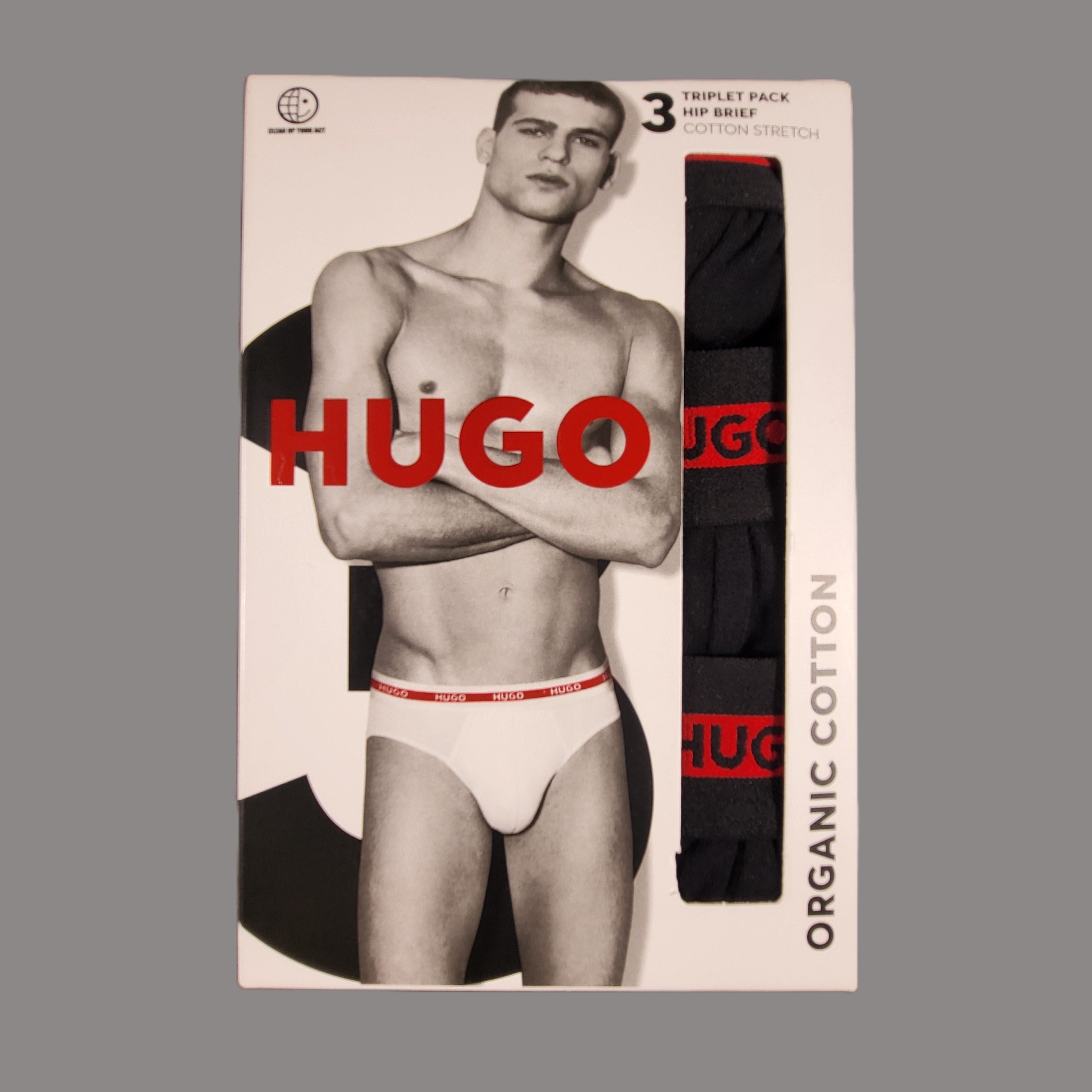 Hugo Hip  Briefs - 3 Pack - Gentlemens Resale