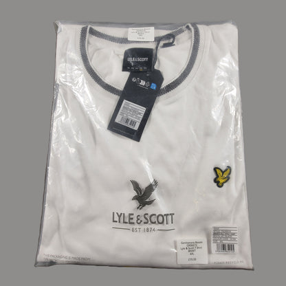 Lyle & Scott Birdseye Half Tip T-Shirt - Gentlemens Resale