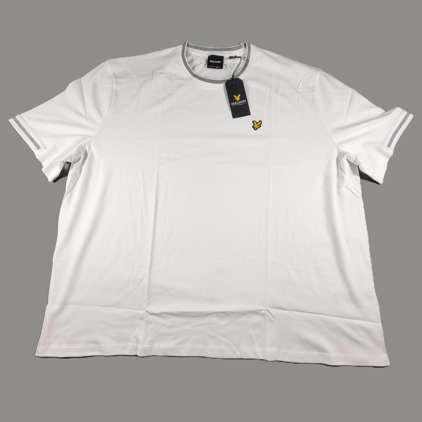 Lyle & Scott Birdseye Half Tip T-Shirt - Gentlemens Resale