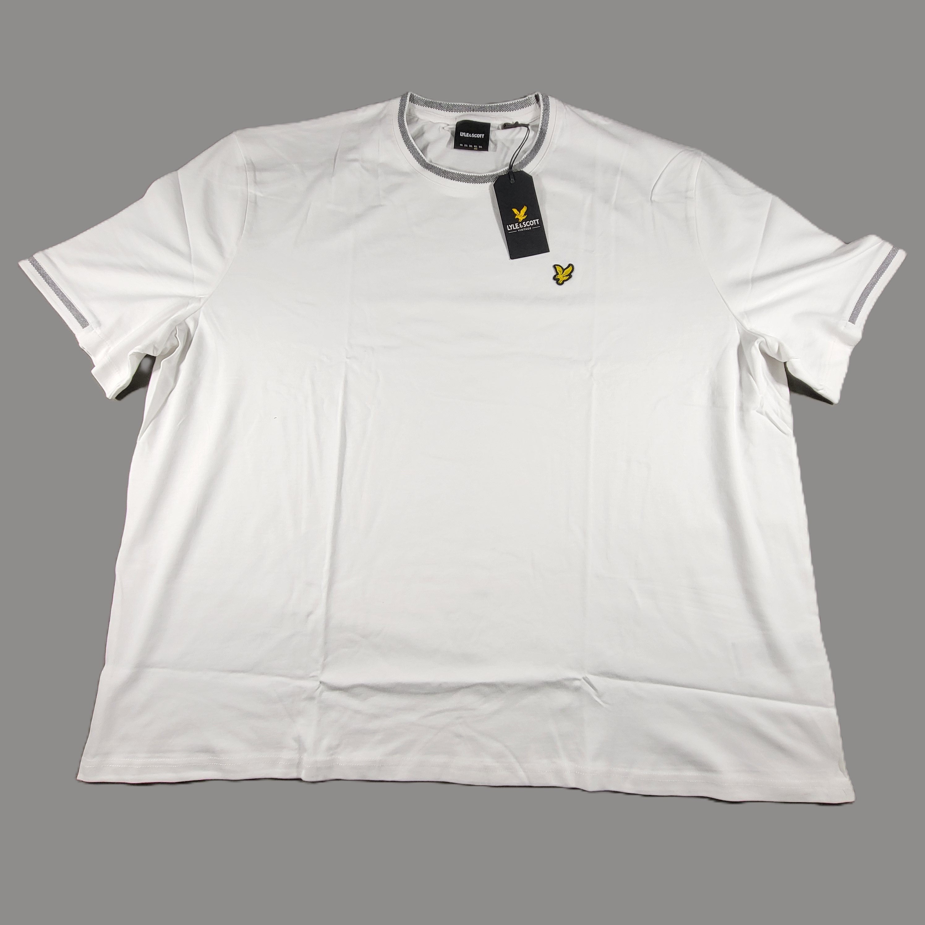 Lyle & Scott Birdseye Half Tip T-Shirt - Gentlemens Resale