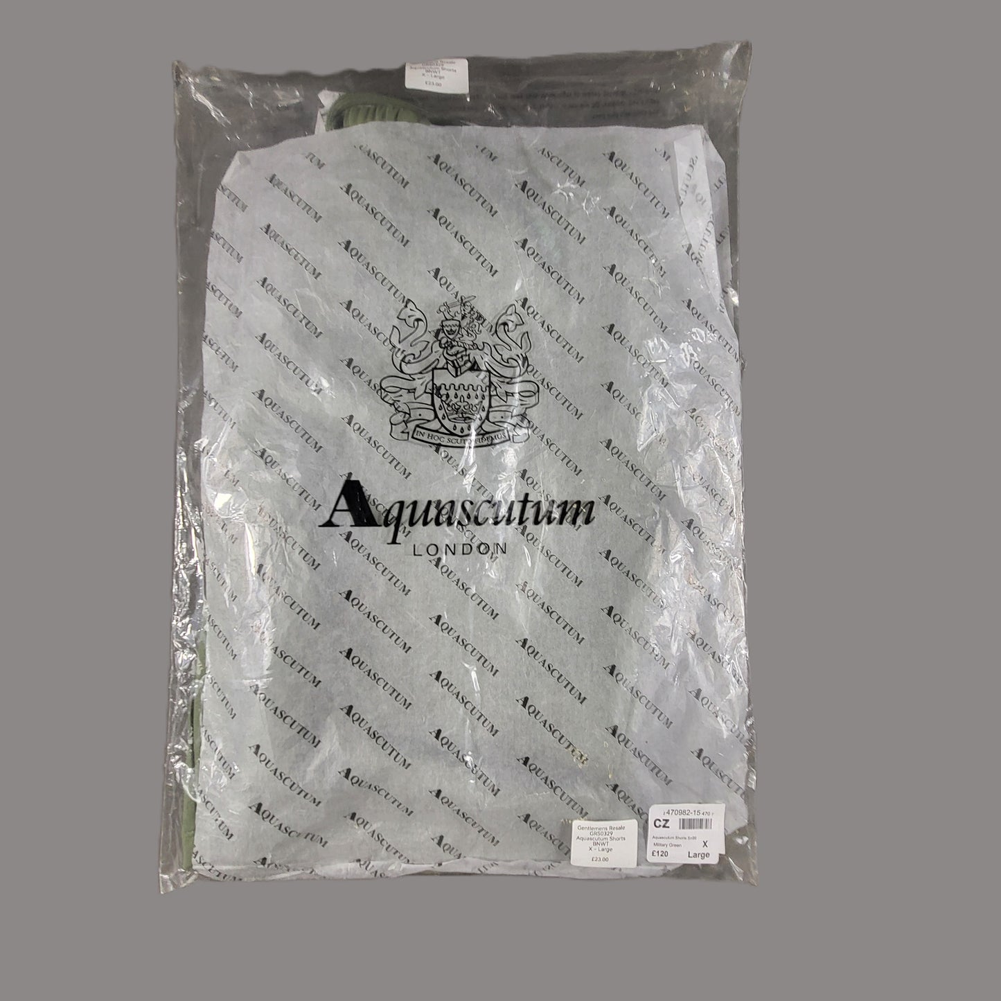 Aquascutum Jersey Shorts - Gentlemens Resale