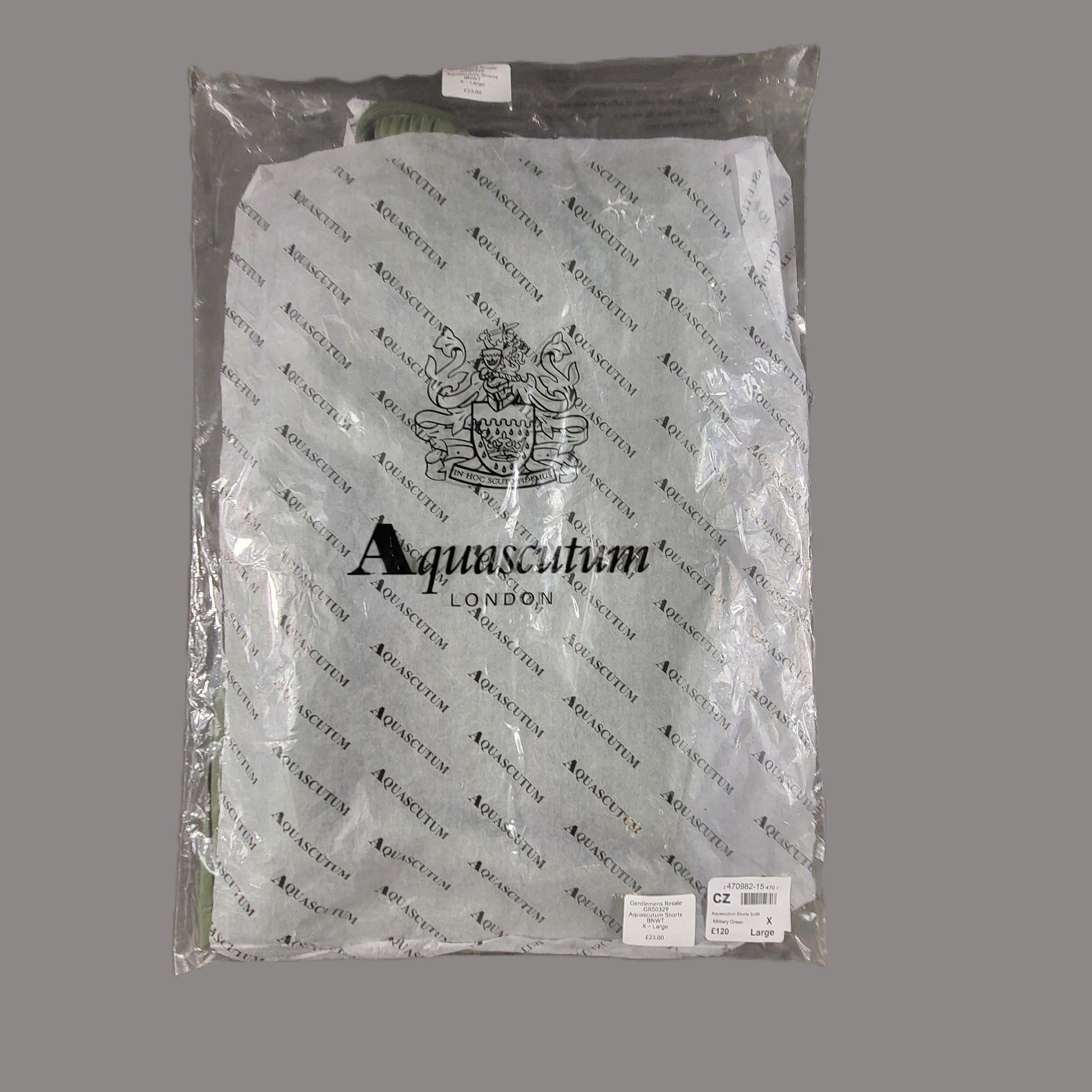 Aquascutum Jersey Shorts - Gentlemens Resale