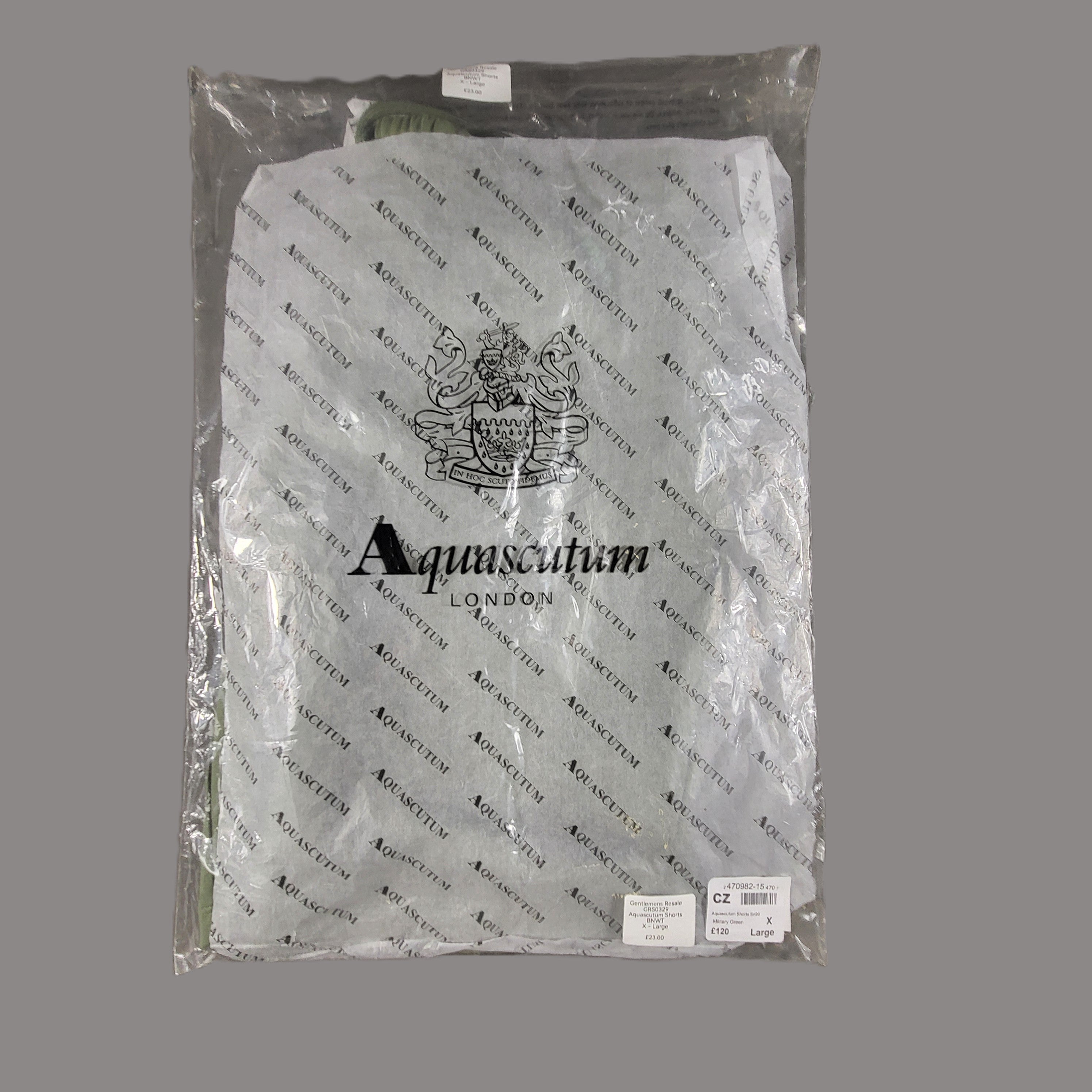 Aquascutum Jersey Shorts - Gentlemens Resale