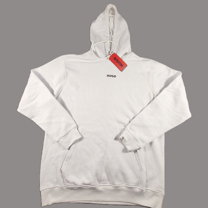 HUGO White Hoodie (XXL, New With Tags) - Gentlemens Resale