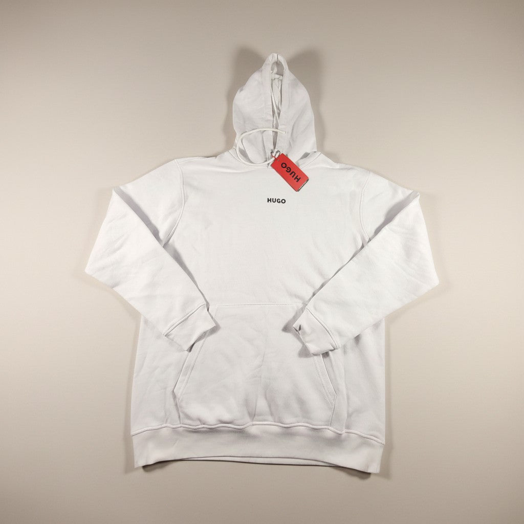 HUGO White Hoodie (XXL, New With Tags) - Gentlemens Resale