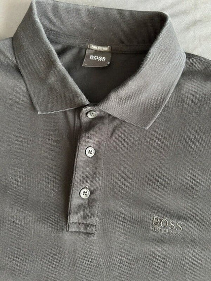 Pre Loved - Boss Hugo Boss Polo Shirt - PL337 - Gentlemens Resale